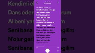 Anil Emre Daldal  M Akustik  Lyrics [upl. by Afital]