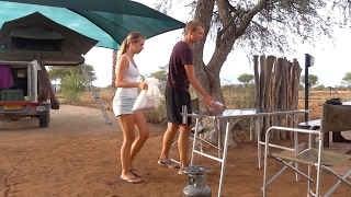 Teuerster Campingplatz unserer Reise  Erindi Game Reserve Namibia  VLOG 184 [upl. by Dj355]