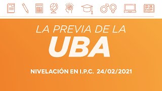 Taller de Nivelación en IPC  Clase 1 [upl. by Parry]