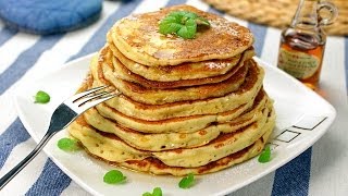 Amerykańskie naleśniki  Pancakes  SmacznePrzepisyTV [upl. by Nedearb]