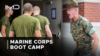 Inside US Marine Corps Boot Camp [upl. by Nisen]