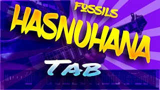 Fossils  Hasnuhana  হাসনুহানা  Both solo Cover with Tabs  Rupam Islam Fossils [upl. by Bogie]