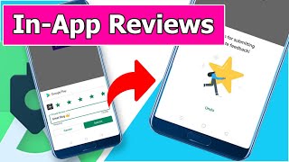 Rating 5 Stars InApp Review API How to Implement In App Reviews Example in Android Studio 2021 [upl. by Annaoy]