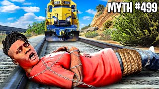 I Busted 500 Myths In GTA 5 [upl. by Paz]