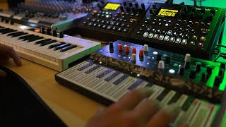 Happy Live Looping  Digitakt Digitone Microfreak RC505 Zoom MS70CDR [upl. by Terej]