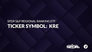 ETF of the Week SPDR SampP Regional Banking ETF KRE [upl. by Analat776]