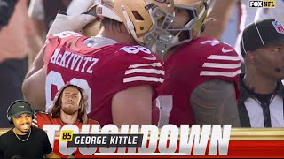 Nick Wright Really needs to SEE this Brock Purdy TD to George Kittle vs the Bucs…  49ers reaction [upl. by Medina]