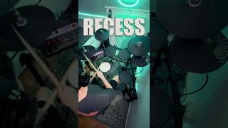 Recess 👽 drumcover drums skrillexremix [upl. by Hseham]