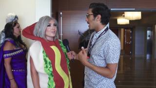 Jessica Nigri Uncut ComicCon 9 [upl. by Sheline]