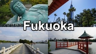 Best things to see in FUKUOKA・福岡 Japan Travel Vlog 14 [upl. by Clarhe]