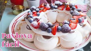 PAVLOVA INCREÍBLE RECETA FÁCIL Y DELICIOSA  AnnasPasteleria [upl. by Matless]