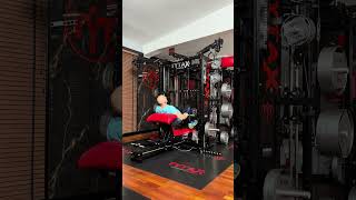 BEST HOME GYM  Buttock training on TYTAX homegymtraining homegymmotivation sports homegymlife [upl. by Ahsitneuq849]