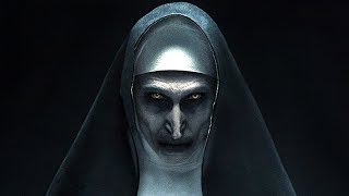 The Nun Star Bonnie Aarons Takes on WBs Conjuring Haunted House [upl. by Ashien]