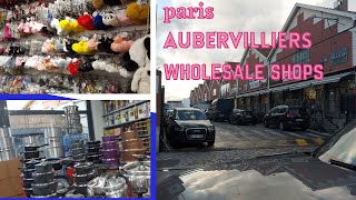 paris Aubervilliers wholesale shops [upl. by Yonina736]