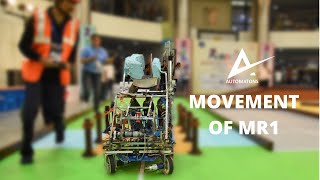 Movement of MR1 Gerege Passing Shagai Throwing  DD ROBOCON 2019  PCCOE Pune [upl. by Rosalba]