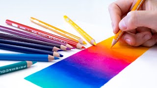 How to BLEND COLORED PENCILS For Beginners Prismacolor Tutorial [upl. by Olsewski62]