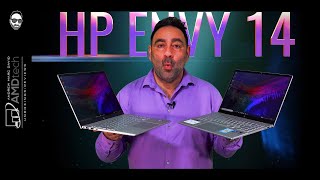 HP Envy 14 Review 2021 Touch vs NonTouch [upl. by Llehsram595]