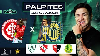 PALPITES DE FUTEBOL PARA O DIA 23 07 2024  BILHETE PRONTO TERÇOU NO MUNDO BET [upl. by Ylrahc]