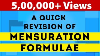 Mensuration Formulas For Exams  Mensuration All Formula  Mensuration Formulas Tricks  LetsTute [upl. by Sherrard]