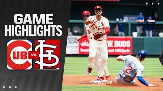 Cubs vs Cardinals Game Highlights 71324  MLB Highlights [upl. by Arreip]