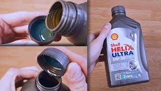 Shell Helix Ultra ect 5W30 original engine oil show [upl. by Popele72]