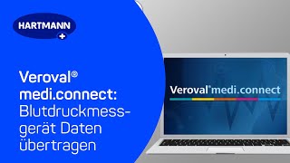 Veroval® mediconnect  Blutdruckmessgerät Daten übertragen [upl. by Etiuqal]