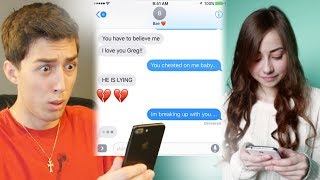 BREAKING UP WITH MY GIRLFRIEND SONG LYRIC PRANK GONE WRONG [upl. by Kralc]