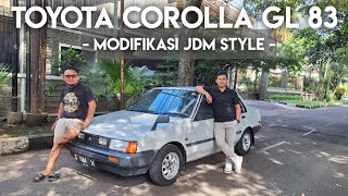 Toyota Corolla GL 1983 Modifikasi Ala JDM [upl. by Phox]