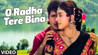 O Radha Tere Bina Full song  Radha Ka Sangam  Lata Mangeshkar Shabbir Kumar  Juhi ChawlaGovinda [upl. by Sivel]