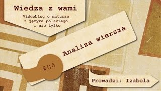 04 Jak zanalizować utwór poetycki [upl. by Etteniotnna796]