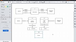 How to create a Level0 Data Flow Diagram DFD [upl. by Stclair384]