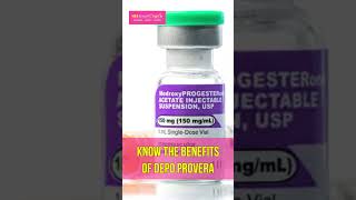 Know the benefits of Depo Provera [upl. by Ahcsap]