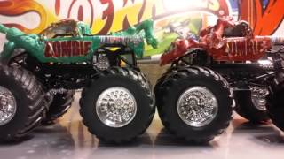 Hot wheels monster jam zombie diecast review [upl. by Lesh]