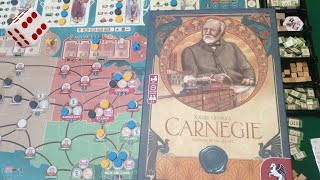 Карнеги I Играем в настольную игру Carnegie board game [upl. by Tharp]