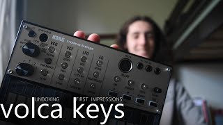 KORG volca keys  first impressions [upl. by Klein]