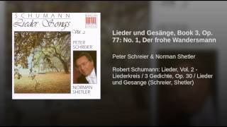 Lieder und Gesänge Book 3 Op 77 No 1 Der frohe Wandersmann [upl. by Sivle]