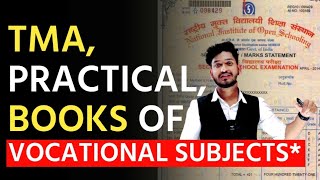 Nios New Vocational Subjects Books  Notes TMA Practical  Examination System [upl. by Norret]