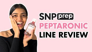 SNP Prep Peptaronic Review  Peptaronic Serum Tone Cream  Limese KbeautyIndia [upl. by Daugherty]