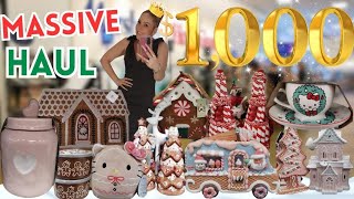 Huge Christmas Decor HAUL All of the Hottest Trending FINDS and Must Haves of the Season [upl. by Ferrell]