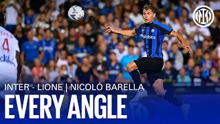 NICOLÒ BARELLA GOAL vs LIONE  EVERY ANGLE ⚫🔵 [upl. by Glyn]