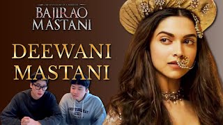 Korean react to Deewani Mastani Full Video Song  Bajirao Mastani  Deepika Padukone  CHANNEL RAID [upl. by Publia82]