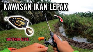 CASTING HARUAN  TERJAH KAWASAN LEPAS BANJIR DAPAT HARUAN SAIZ TAPAU  ABU GARCIA MAX STX  VLOG433 [upl. by Anielram79]