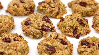 3 Healthyish COOKIE RECIPES  GlutenFree Vegan DairyFree  Perfect for Meal Prep [upl. by Eivi845]