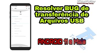 Como ativar a transferência de arquivos USB nas custom ROM Android 11 [upl. by Neelcaj978]