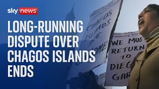 UK hands Mauritius sovereignty of Chagos Islands following a longrunning dispute [upl. by Tarrant530]