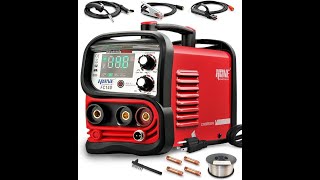 HONE FC140 Mig  Flux Core  Stick Welder  Lift TIG  110V  140Amp MIG Welder  3 in 1 [upl. by Jakob]