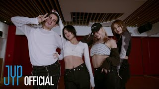 TWICE MOMO CHAEYOUNG TZUYU X Kiel Tutin “bloodline Ariana Grande” Dance Video [upl. by Idell]