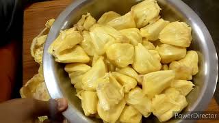 Ripe jackfruit  paka kathal  paka hua kathal  Desi Boy Desi Food [upl. by Aggri353]