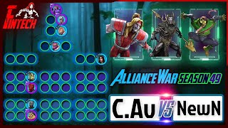 R3 Corvus And Omega Red Join The Roster  NewN vs CAv  Alliance War S49 W04 [upl. by Ellimak113]