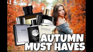 5 MUST HAVE DESIGNER FRAGRANCE  AUTUMN FRAGRANCES menscologne bestmenscologne [upl. by Nahij]